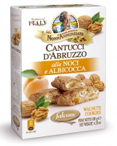 Cantucci D'Abruzzo alle noci e albicocca 180g